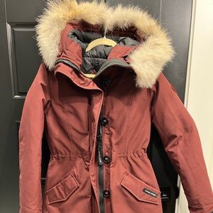 Canada Goose Rossclair Parka in Bordeaux